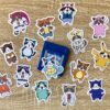 Mini stickers Pokémon + personnages cultes