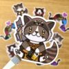 stickers Rocket Raccoon, Les Gardiens de la Galaxie Marvel