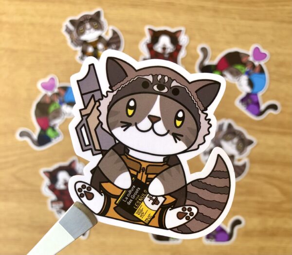 stickers Rocket Raccoon, Les Gardiens de la Galaxie Marvel