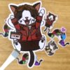 stickers Star Lord, Les Gardiens de la Galaxie, Marvel