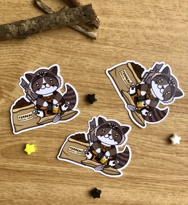 Stickers Rocket Raccoon Gardiens de la Galaxie Marvel