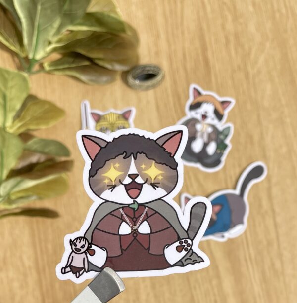 lot de stickers Hobbits V1 - Seigneur des Anneaux - Frodon