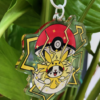 porte-clef pokeball pikachu