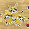 stickers Pikachu