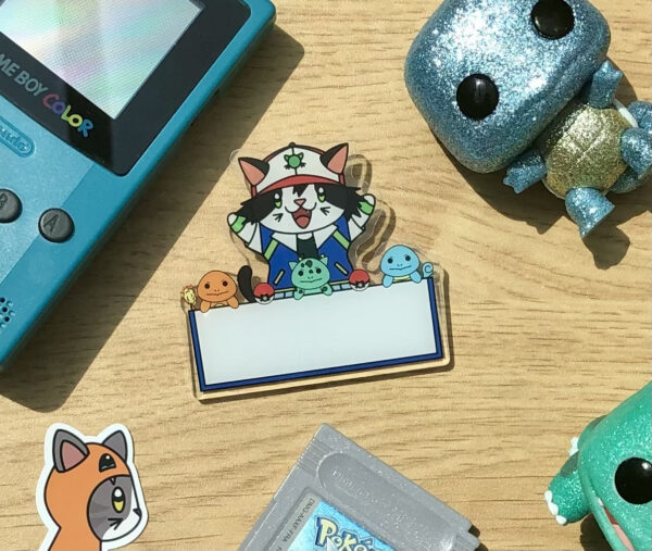 badge Team Sacha Pokémon Starter pack