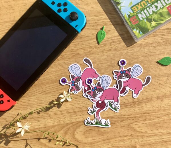 stickers Pikmin rose