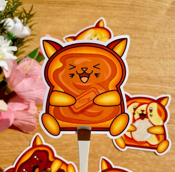 Stickers individuels Toasty Cat Speculoos - Collection Pause gourmande