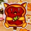 Stickers individuels Toasty Cat Nutella - Collection Pause gourmande