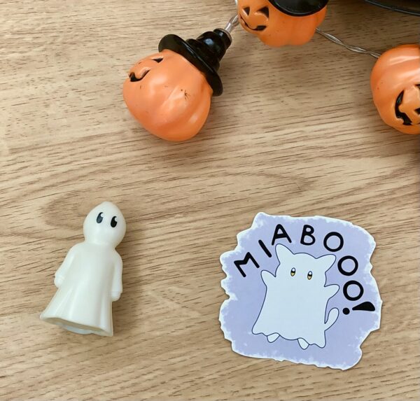 stickers Miaboo ! fantôme chat
