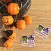 stickers Des croquettes ou un sort (chats sorcier et chat frankenstein Halloween)