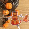 stickers Bonhomme de citrouille Halloween