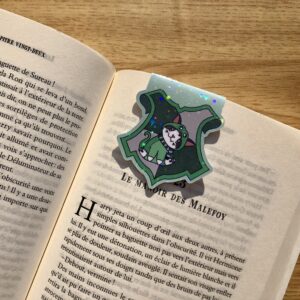 marque-pages aimanté Serpentard Harry Potter