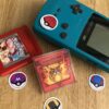 Pin's cartouche game boy Pokémon rouge