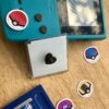 arrière Pin's cartouche game boy Pokémon bleu
