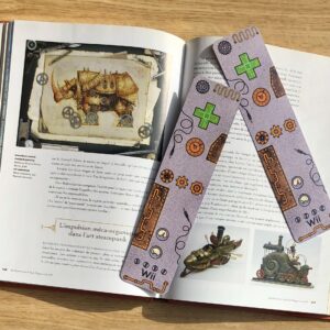 marque-pages manette Wii steampunk