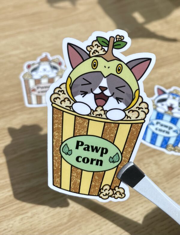 stickers Pokémon Pawp corn Gén. 4 Tortipouss