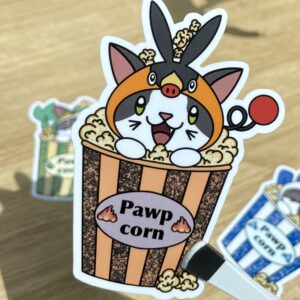 stickers Pokémon Pawp corn Gén. 5 Gruikui