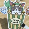 stickers Pokémon Pawp corn Gén. 5 Vipélierre