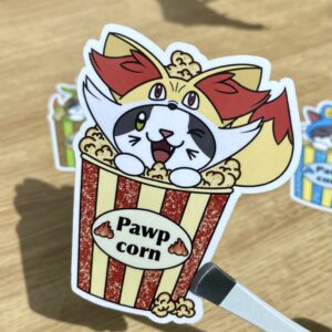 stickers Pokémon Pawp corn Gén. 6 Feunnec