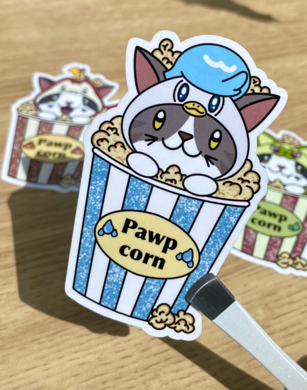 stickers Pokémon Pawp corn Gén. 9 Coiffeton