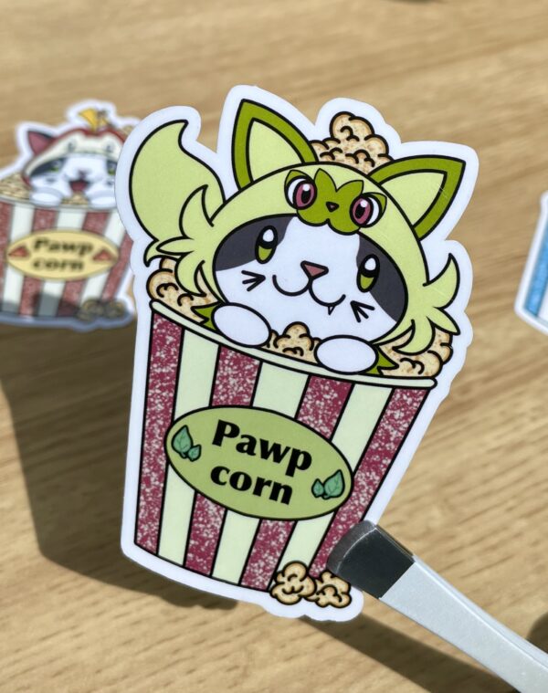 stickers Pokémon Pawp corn Gén. 9 Poussacha