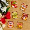 Stickers individuels Toasty Cat - version salée - Collection Pause gourmande