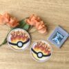 stickers Pokéball feu