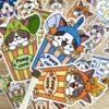 stickers Pokémon Pawp corn Gén. 3 Arcko Gobou Poussifeu