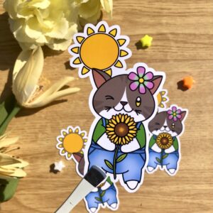 stickers Sunflower