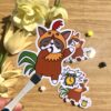 stickers Cocorico