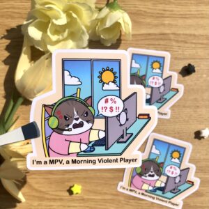 stickers MPV Morning Violent Player
