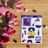 Planches de stickers Night gamer