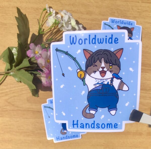 stickers Jin Worldwide Handsome