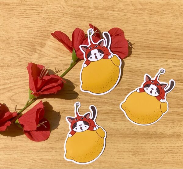 stickers Pikmin rouge