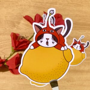 stickers Pikmin rouge
