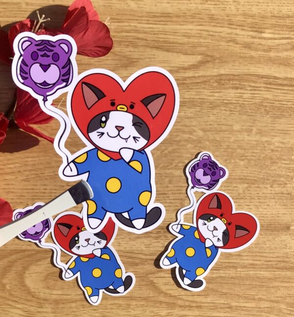 stickers Tata BT21 BTS V