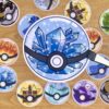 stickers Pokéball type glace