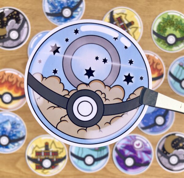 stickers Pokéball type normal