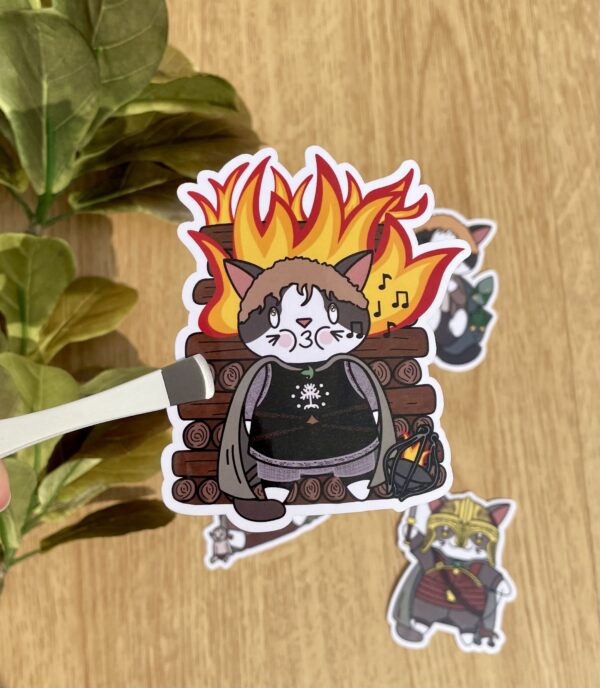 lot de stickers Hobbits V2 - Seigneur des Anneaux -Pippin