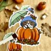 stickers Rainy Fall - automne