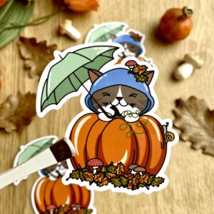 stickers Rainy Fall - automne