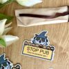 stickers Communauté de l'anneau STOP PUB