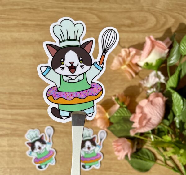 Mini collection La Fabrique à donuts - Stickers individuels Chef Donut