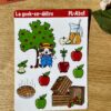 Mini collection Sweet Apple - planche de stickers