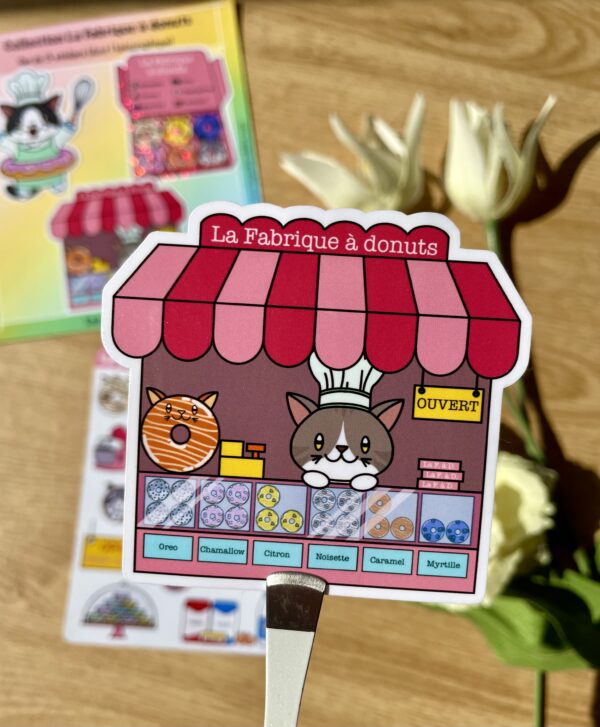 Mini collection La Fabrique à donuts - Stickers individuels