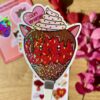 Mini collection Valentine's Day - stickers individuel holographique