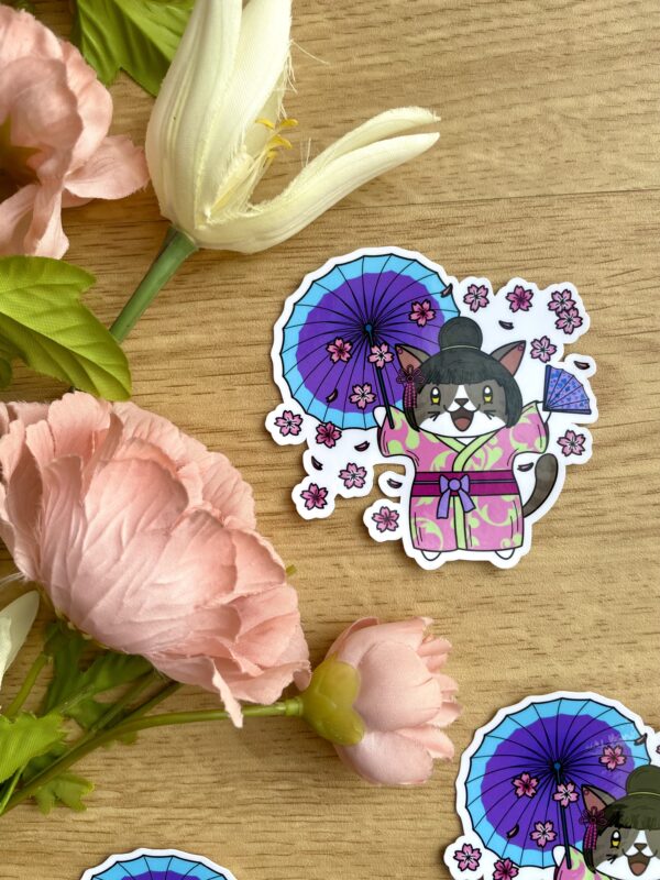 Stickers individuels Gei-chat - Collection Asia Mania
