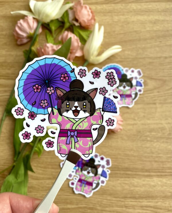 Stickers individuels Gei-chat - Collection Asia Mania