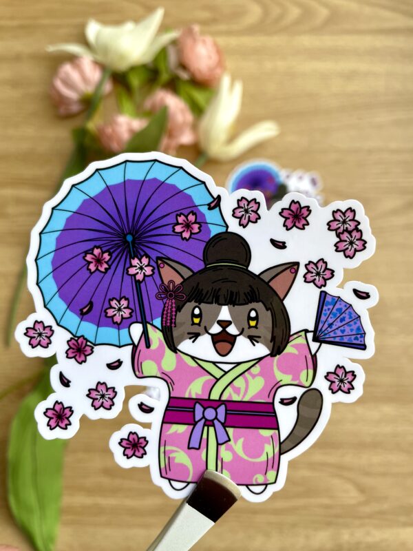 Stickers individuels Gei-chat - Collection Asia Mania