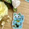 Stickers individuels Maneki Neko Carpes Koï - Collection Asia Mania